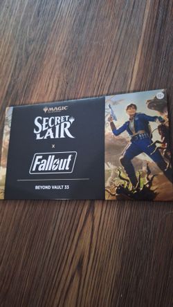 Secret Lair x Fallout vault 33