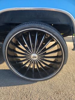 26s rims from chevy 1500 universal 