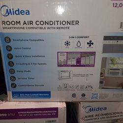 12,000 Btu Midea Air Conditioner/ Purifier/Dehumidifier Brand New In The Box