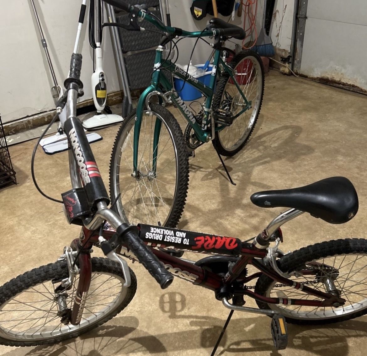 Magna and Mongoose Bikes
