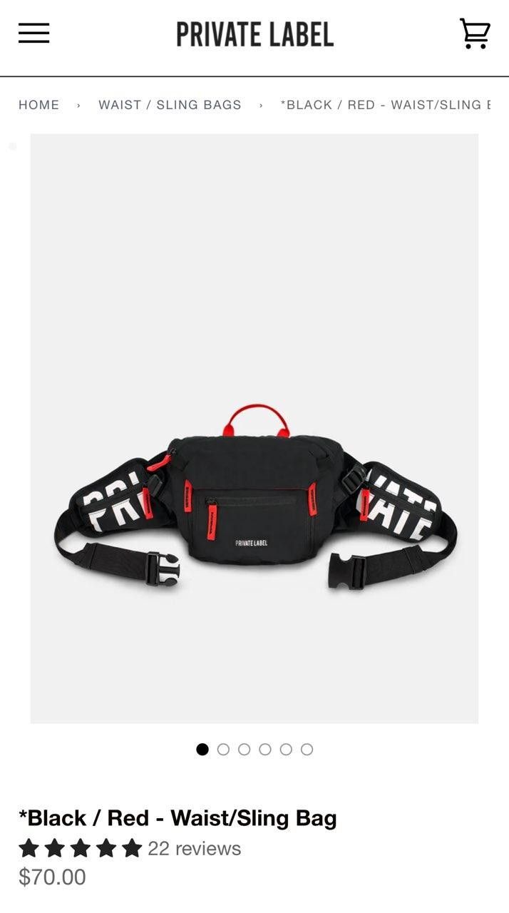 Private Label Waist Sling Bag