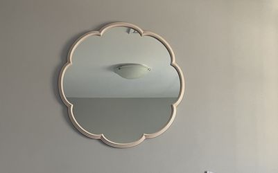 Pottery Barn Kids Blush Scallop Mirror