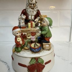 Vintage Santa Claus music “box”