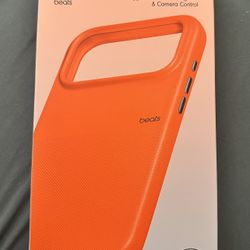 Beats iPhone 17 Pro Max Rugged Case with MagSafe and Camera Control - Sierra Orange