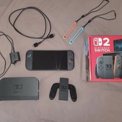 LIKE NEW Nintendo Switch 2 Console Set w/ Protective Case