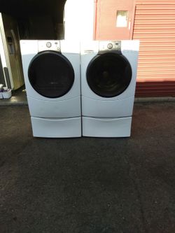 Set de lavadora y secadora marca kenmore 3 meses de garantía delivery e instalación