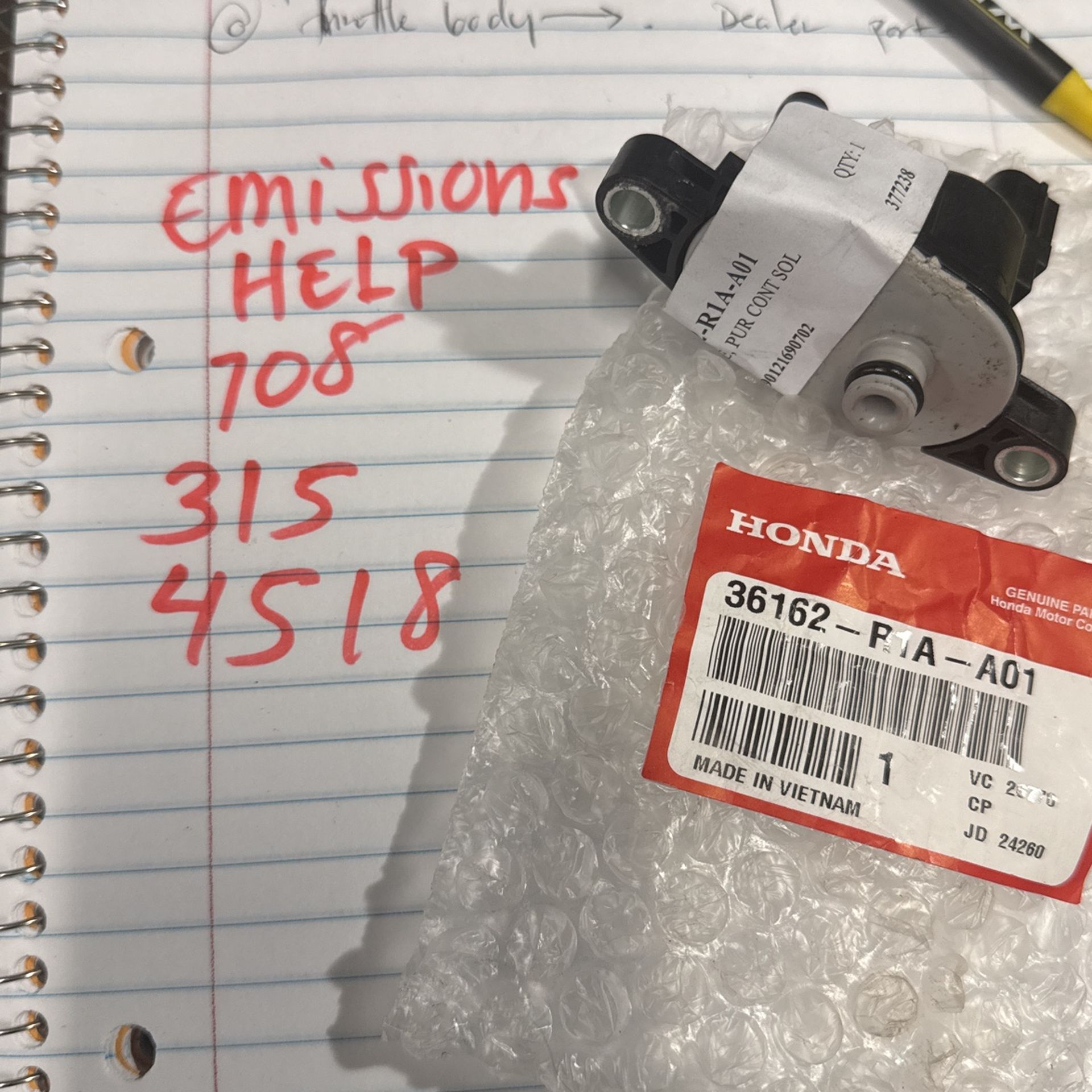 Professional Emissions Valve