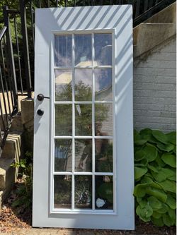 Masonite exterior glass door