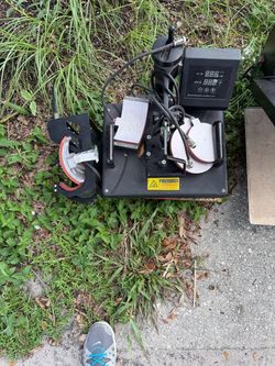 2 Heat press machines curb side pick up