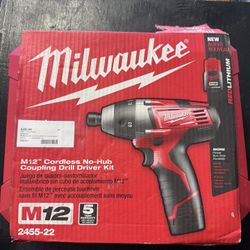 MILWAUKEE NO-HUB COUPLING DRILL DRIVER KIT