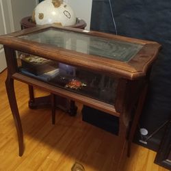Vintage (Possibly Antique) Curio Table