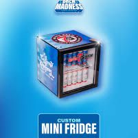 Branded mini fridge - new