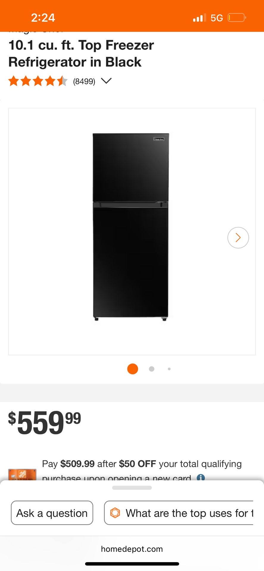 Magic Chef Refrigerator