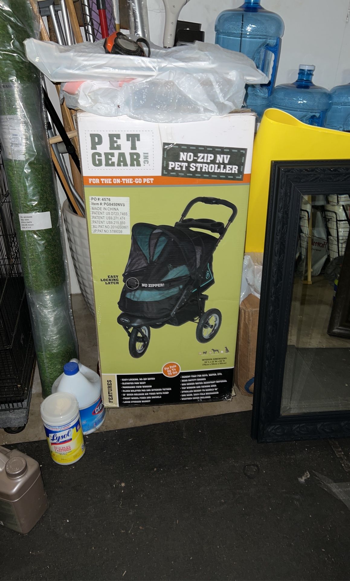 Pet Stroller -Navy -