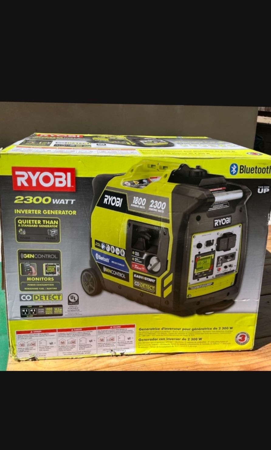 RYOBI 2,300 Watt Inverter Generator