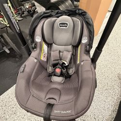 SHYFT DUALRIDE INFANT CAR SEAT STROLLER COMBO WITH CARRYALL STORAGE