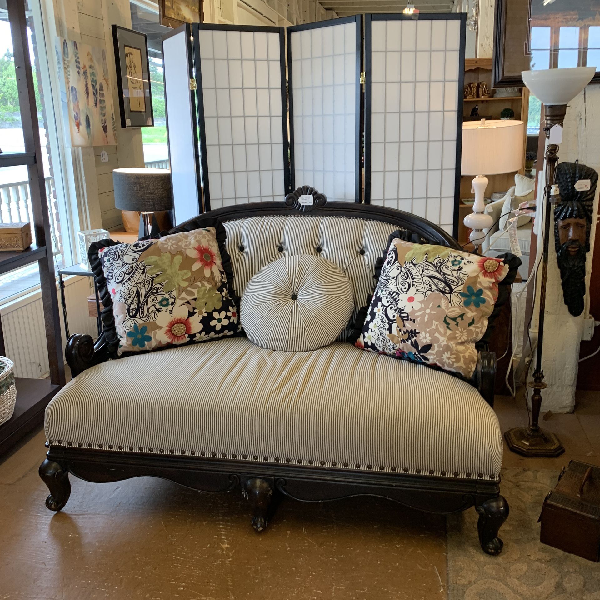 Floral Loveseat