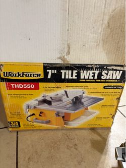 Tile wet saw