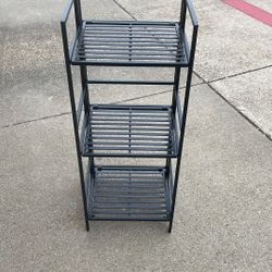 Metal shelf
