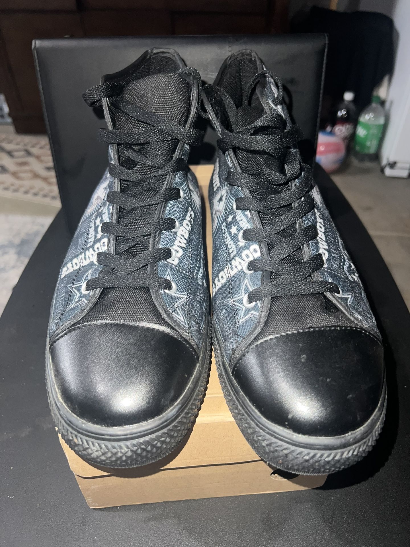 Custom Made Converse Style Dallas Cowboys Shoes