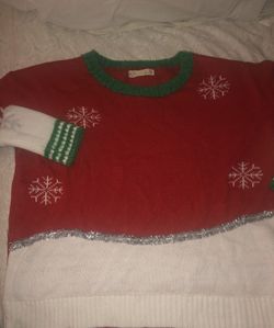 Ugly Christmas sweater shirt