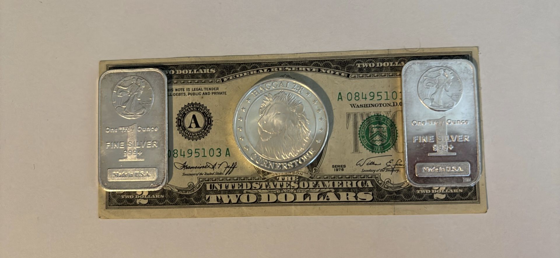 3 Ounces Of Silver