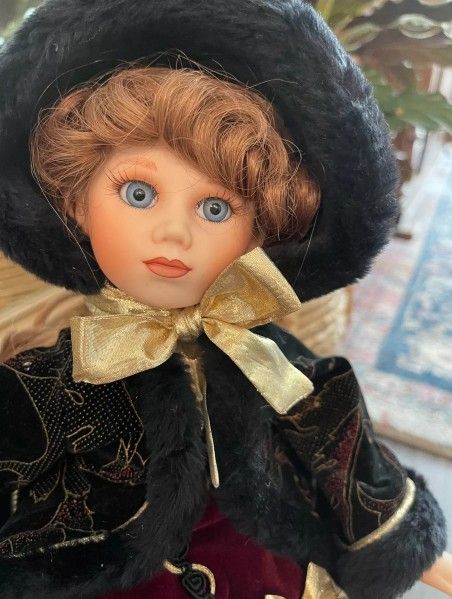 Collectible Vintage porcelain Doll