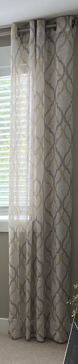 2 Panel 95” Curtain 