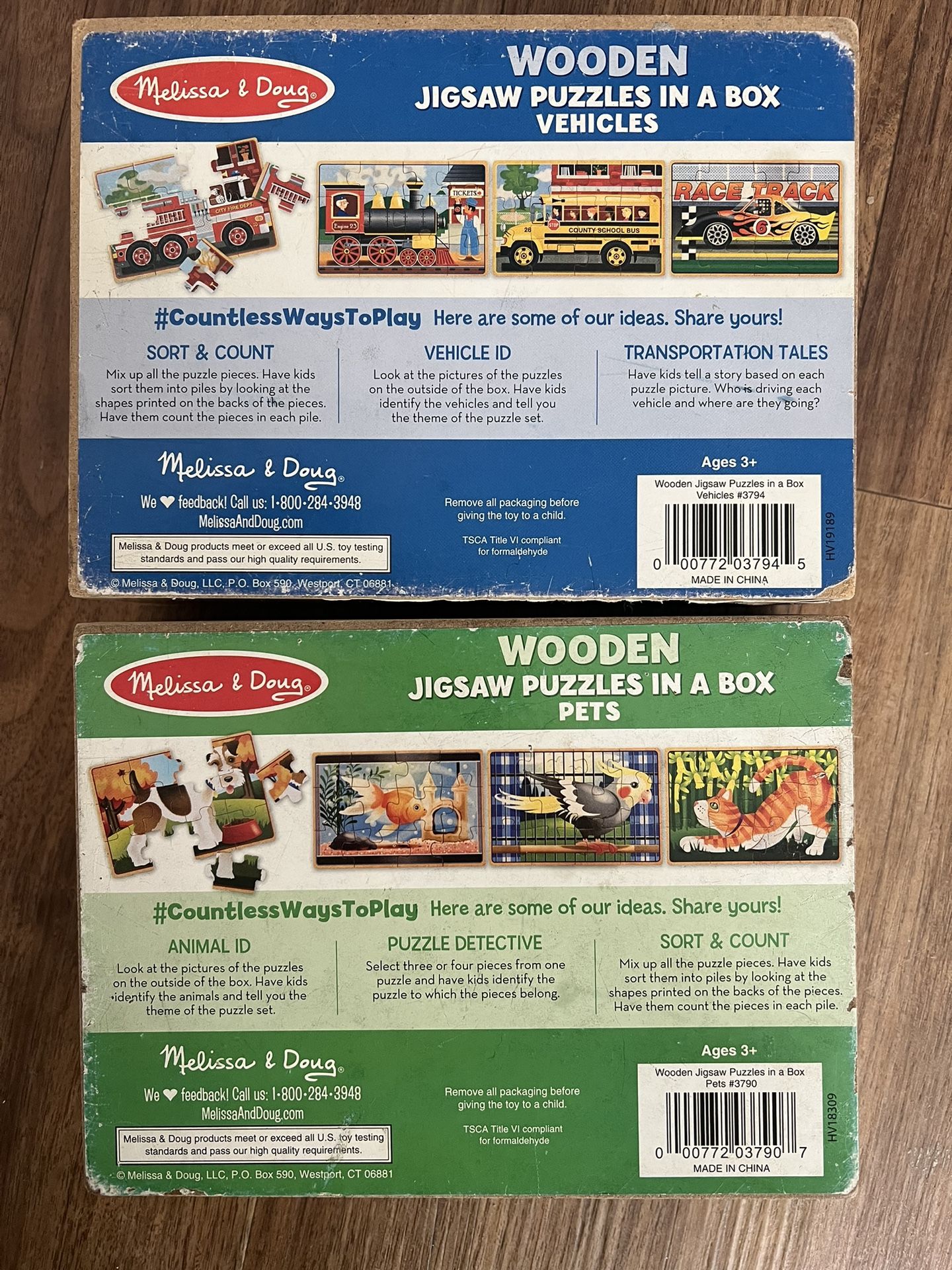 Melissa And Doug Puzzles