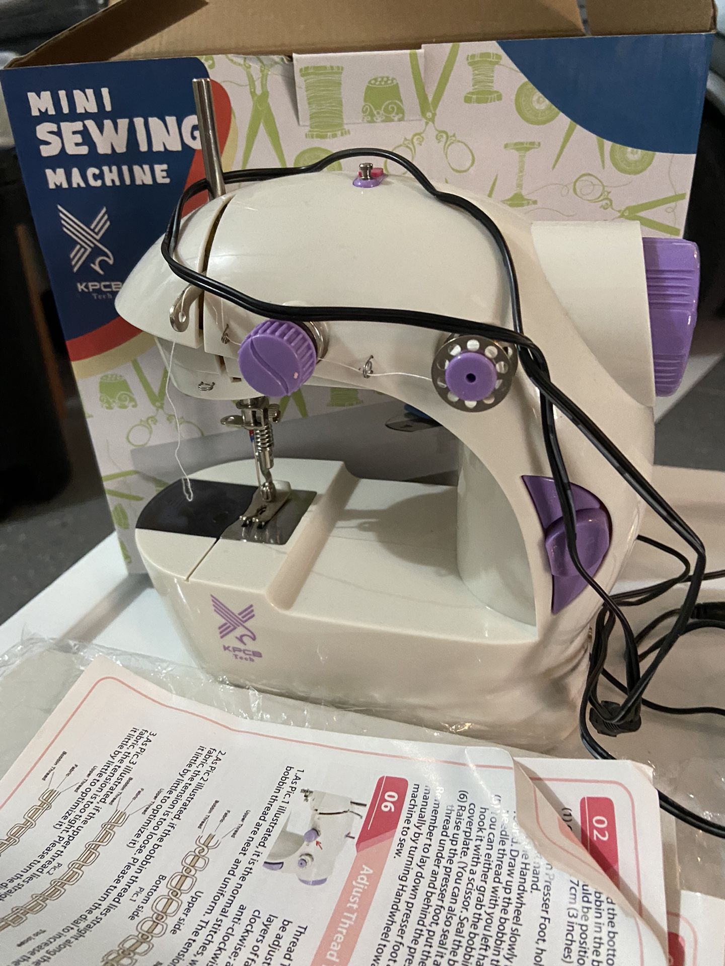 Mini Sewing Machine Craft From Amazon Like New Condition