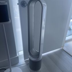 Dyson Pure Cool Tower Air Purifier + Fan – White/Silver | TP Series