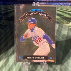 Brett Butler Donruss MLB Card