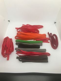 Assorted Halloween colors ribbons