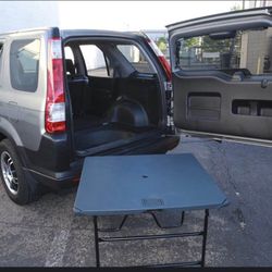 97 Through 01 Honda CRV CR-V Spare Cargo Trunk Cover Folding Picnic Table 