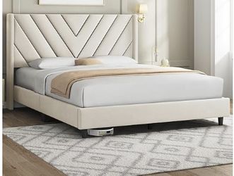 Queen Platform Bed Frame Brand New In Box 