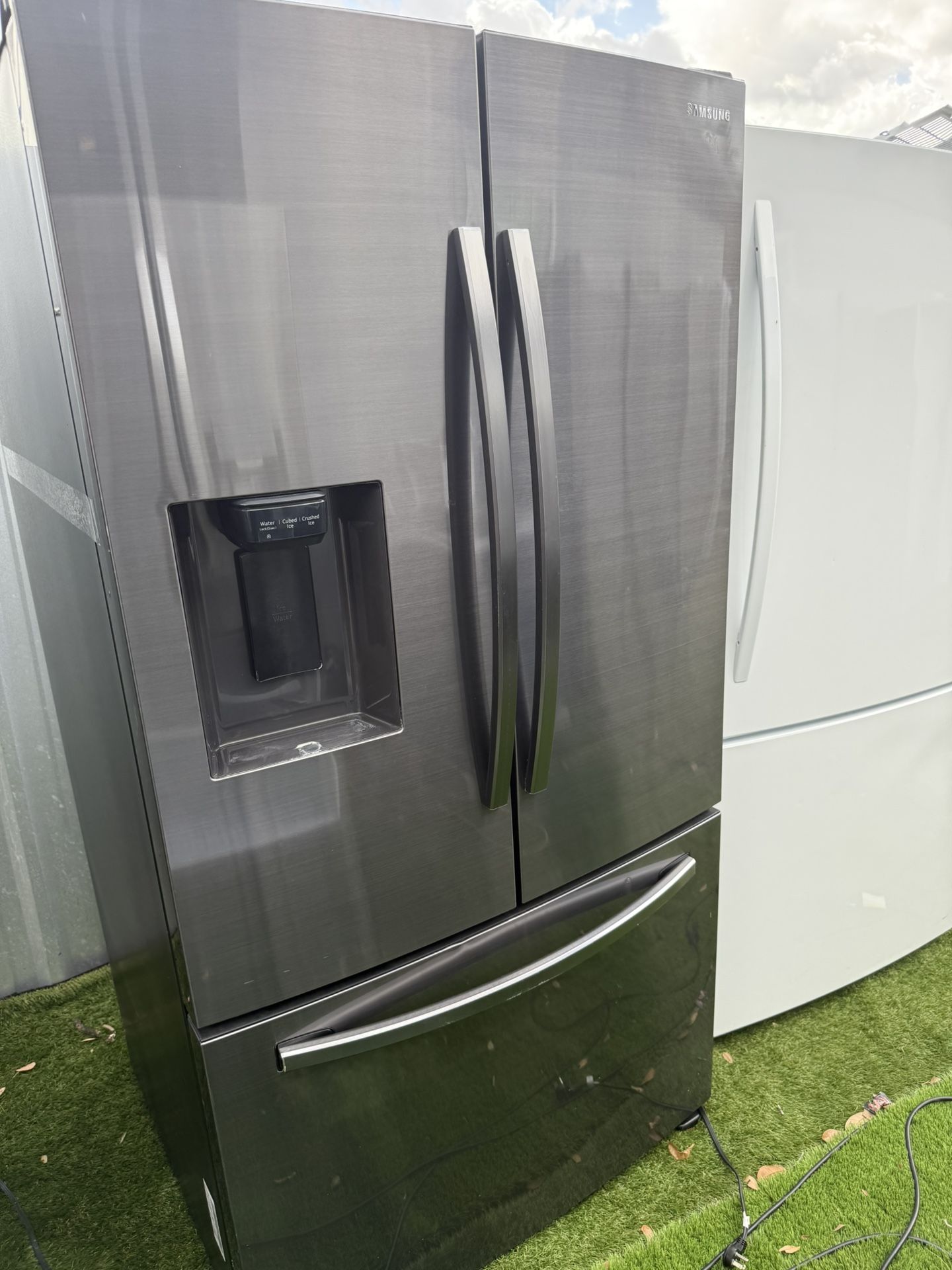 Samsung Fridge Stainless Steel/ Working Perfect/ 2 Month Warranty