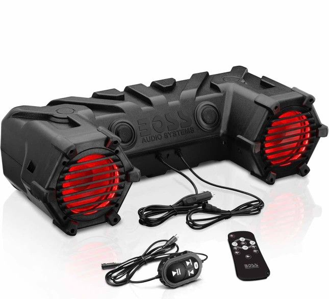 Boss Audio 450W Bluetooth All Terrain Led Sound System ATV30BRGB