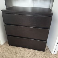 2x 3 Drawer Cabinet/Large Night Stand 