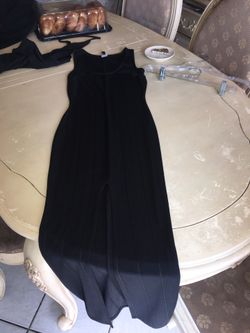 Slit dress
