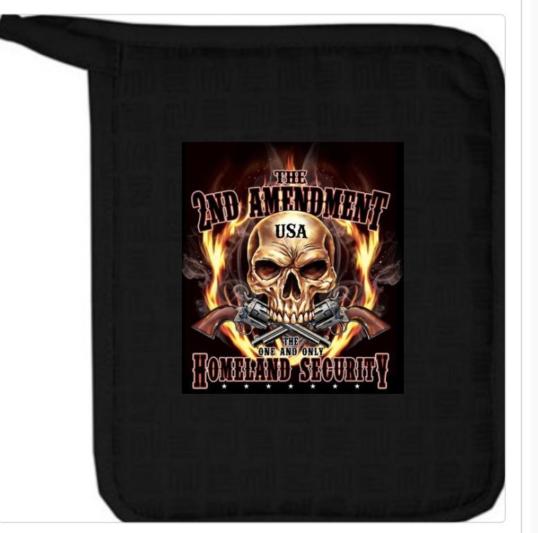 2nd Amendment Decretive Pot Holders