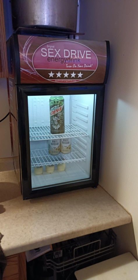 Energy Drink Display Fridge