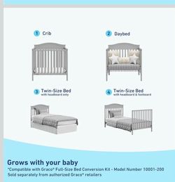 Convertible Mini Crib-Like New