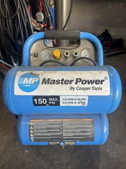 Master power portable air compressor