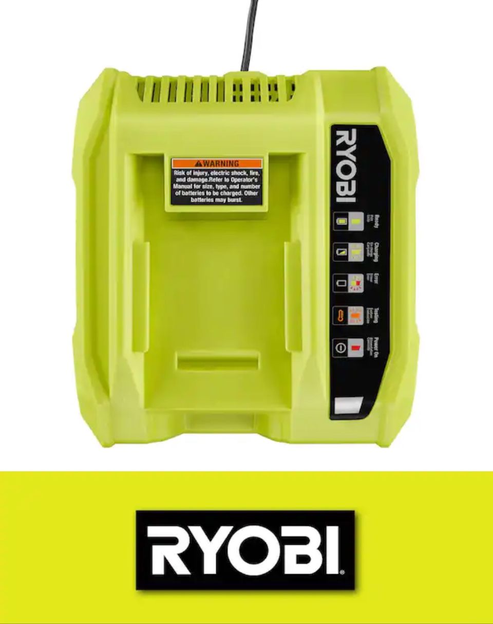 Ryobi Fast Charger For 40 V Battery