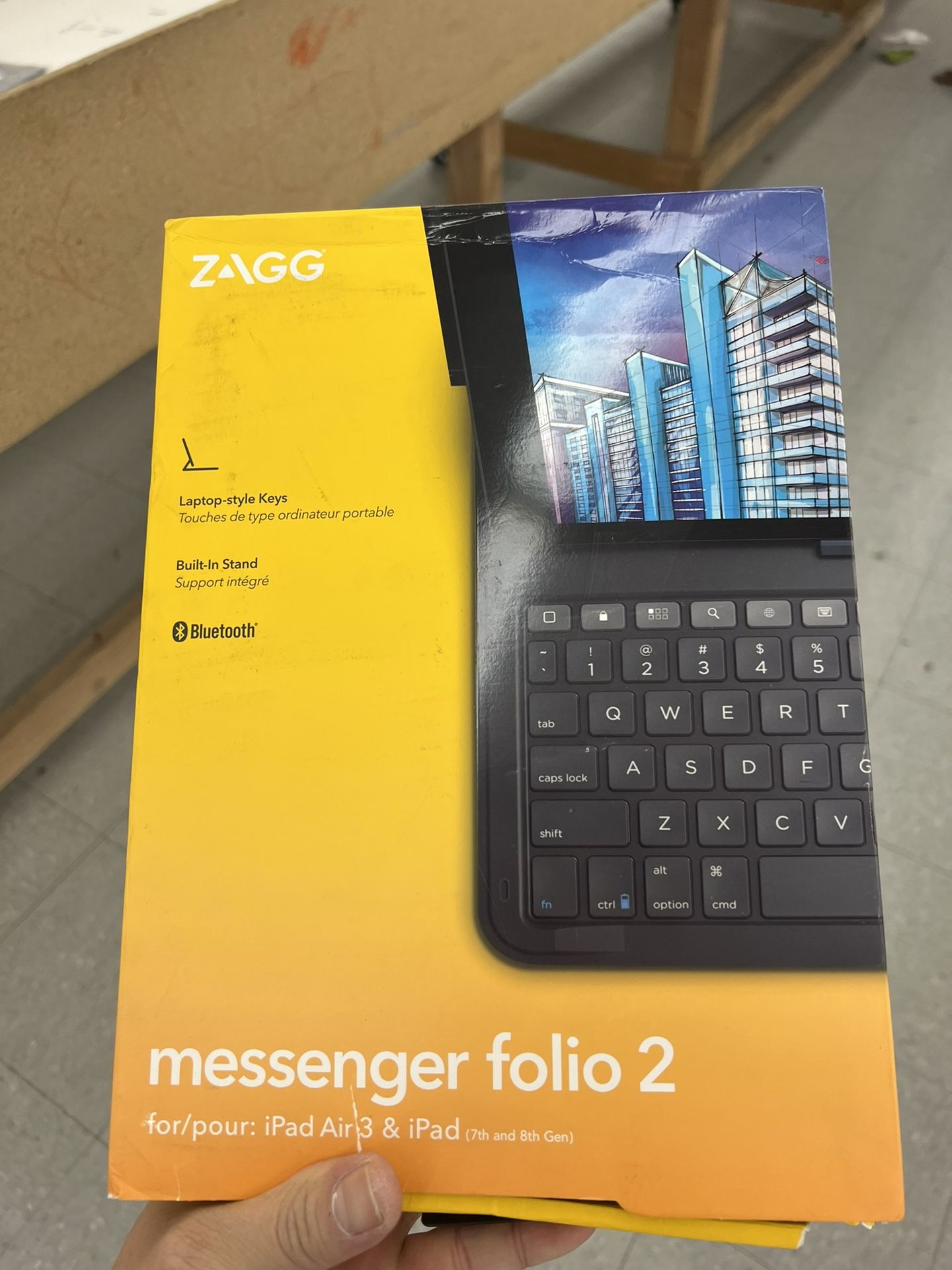 ZAGG Messenger Folio 2 - Tedesco - Apple - 10,2". IPad (7a - Foto 7