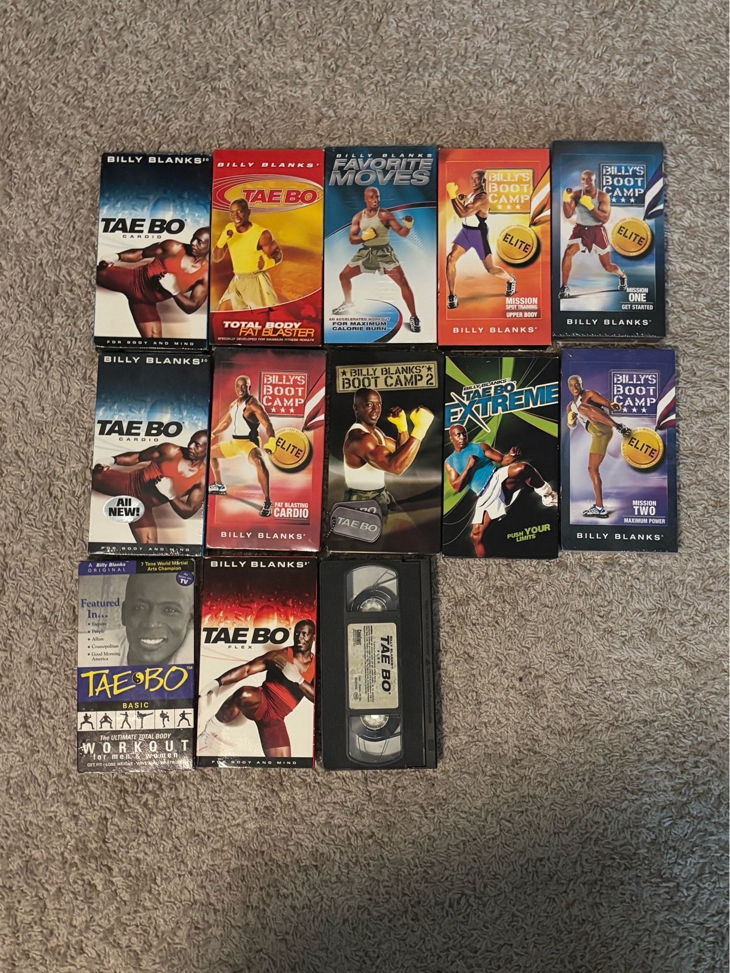 Full Billy Blanks Tae Bo Collection (All Sets)