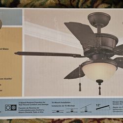 46in Hampton Bay indoor outdoor ceiling fan
