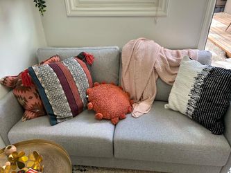 Elfin by Luonto like gray loveseat, sofa bed, queen