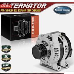 Alternator for Jeep Cherokee 2014-2022 V6 3.2L Chrysler (contact info removed)-2017 V6 3.6L