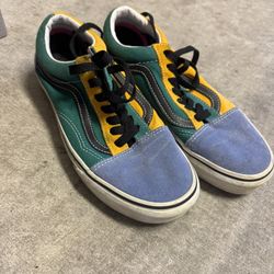 Vans color block. Mens size 6. Womens size 7.5. 